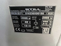 Still - rx20-20p - vorkheftruck - 2020 - afbeelding 5 van  15