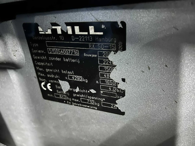 Still - rx50-15 - vorkheftruck - afbeelding 13 van  20