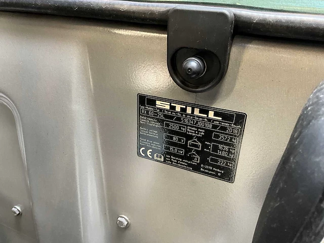 Still - rx60-25l - vorkheftrucks - 2018 - afbeelding 7 van  9