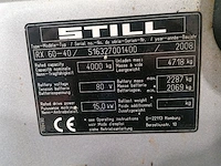 Still - rx60-40 - vorkheftruck - afbeelding 4 van  12