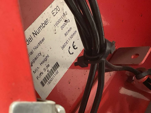 Still e20 hand hydraulische palletwagen - afbeelding 6 van  6
