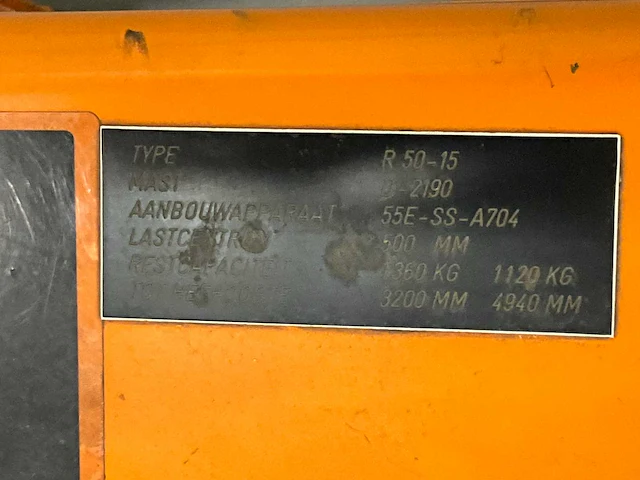 Still r 50-15 vorkheftruck - afbeelding 10 van  19
