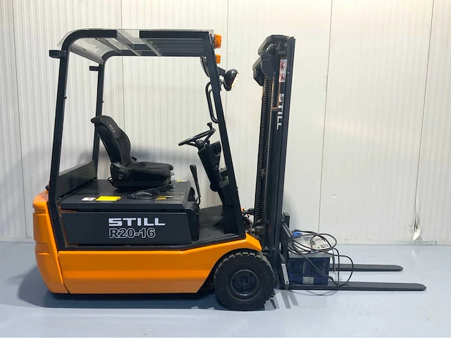 Still r20-16 - 4.4m triplex, free-lift, accu van 2022, oplader - 5071 uren - vorkheftruck - afbeelding 15 van  17