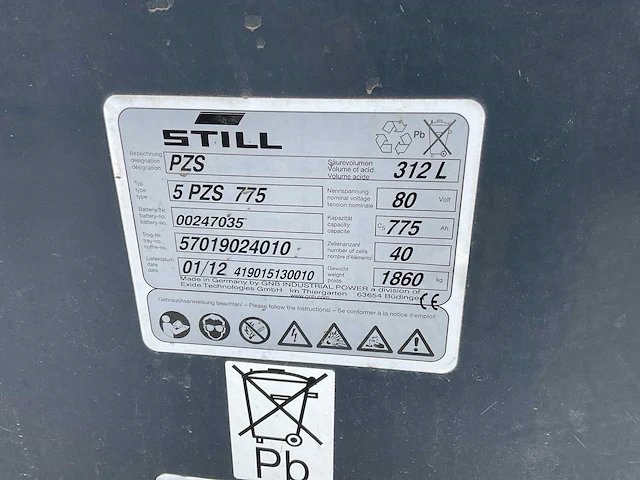 Still rx 60-35 vorkheftruck - afbeelding 11 van  24
