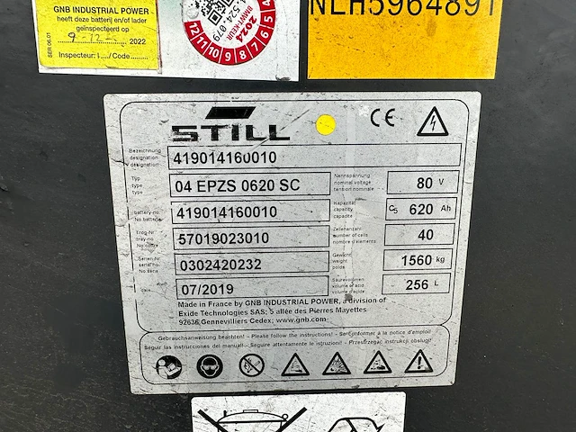 Still rx60-25 vorkheftruck - afbeelding 14 van  22