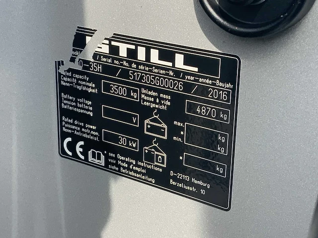 Still rx70-35h diesel vorkheftruck - afbeelding 30 van  36