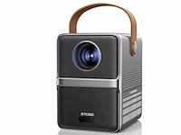 Stobe titanic draagbare mini beamer hdmi aux usb 150 ansi lumen projector voor films te kijken zwart - afbeelding 1 van  1