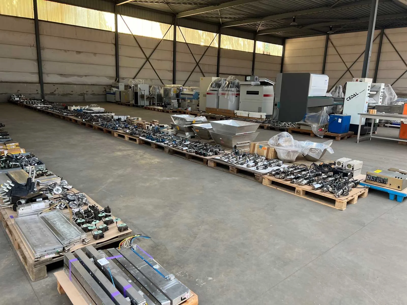 Stock clearance and electronical parts