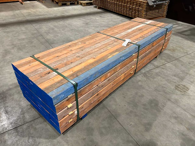 Stockholm metsel profiel hout 230cm (50x) - afbeelding 1 van  6
