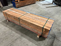 Stockholm metsel profiel hout 230cm (50x) - afbeelding 3 van  6