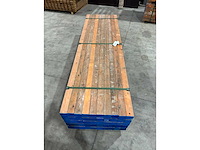Stockholm metsel profiel hout 230cm (50x) - afbeelding 4 van  6