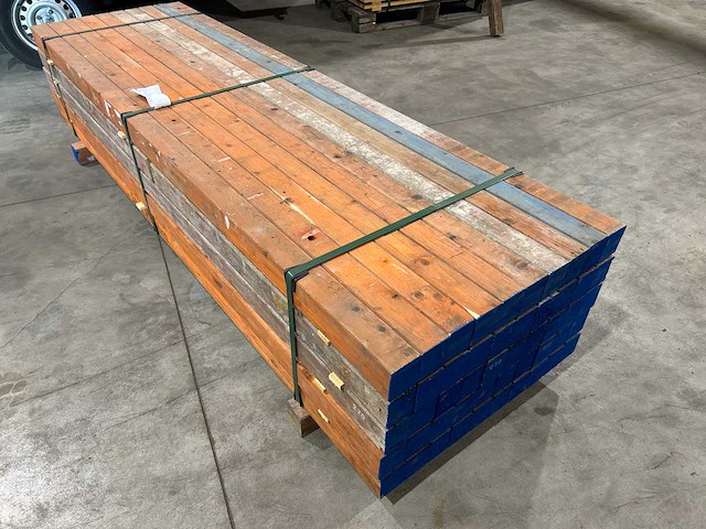Stockholm metsel profiel hout 230cm (50x) - afbeelding 3 van  5