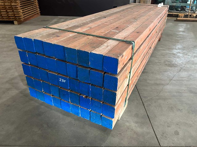 Stockholm metsel profiel hout 235cm (45x) - afbeelding 1 van  6