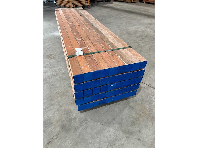 Stockholm metsel profiel hout 235cm (45x) - afbeelding 3 van  6