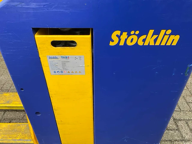 Stöcklin - 2017 - efi 1600 - zitstapelaar + lader - afbeelding 10 van  32