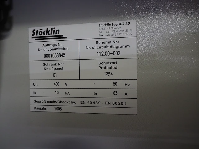 Stöcklin logistik ag - afbeelding 15 van  78