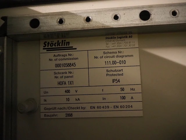 Stöcklin logistik ag - afbeelding 46 van  60