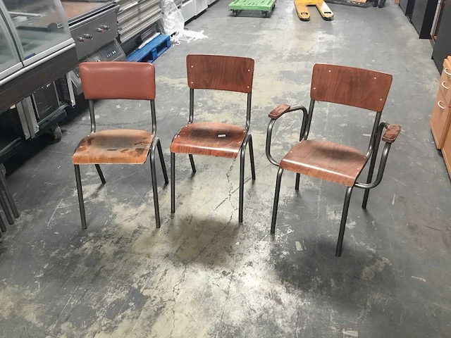 Stoel - school stoelen (25x) - afbeelding 1 van  5