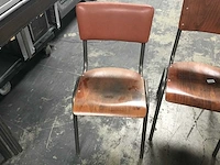 Stoel - school stoelen (25x) - afbeelding 5 van  5