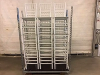 Stoel (18x) wit bruiloft - afbeelding 5 van  5
