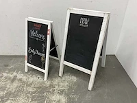 Stoepbord (2x) - afbeelding 1 van  5