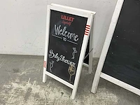 Stoepbord (2x) - afbeelding 2 van  5
