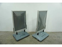 Stoepbord (2x) - afbeelding 1 van  6