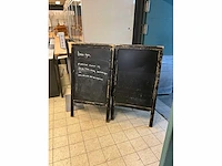Stoepbord (2x) - afbeelding 2 van  4