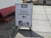 Stoepbord 75 x 122 cm. - afbeelding 1 van  2