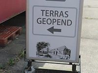 Stoepbord 75 x 122 cm. - afbeelding 2 van  2