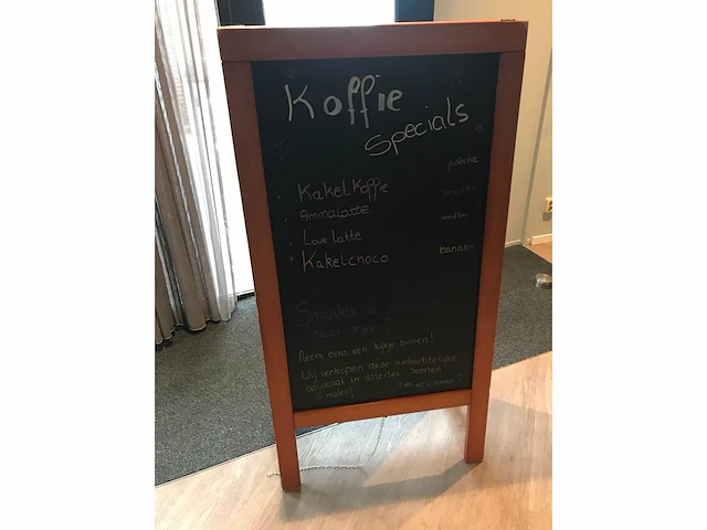 Stoepbord dubbelzijdig - afbeelding 2 van  3