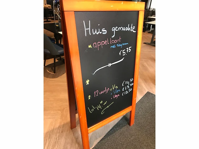 Stoepbord dubbelzijdig - afbeelding 3 van  3