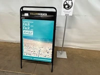 Stoepbord, zwart - afbeelding 1 van  5