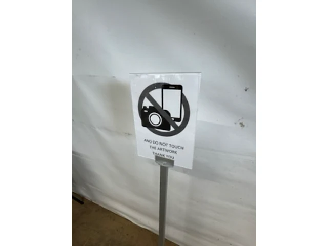 Stoepbord, zwart - afbeelding 3 van  5