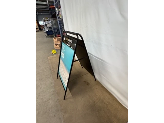 Stoepbord, zwart - afbeelding 4 van  5