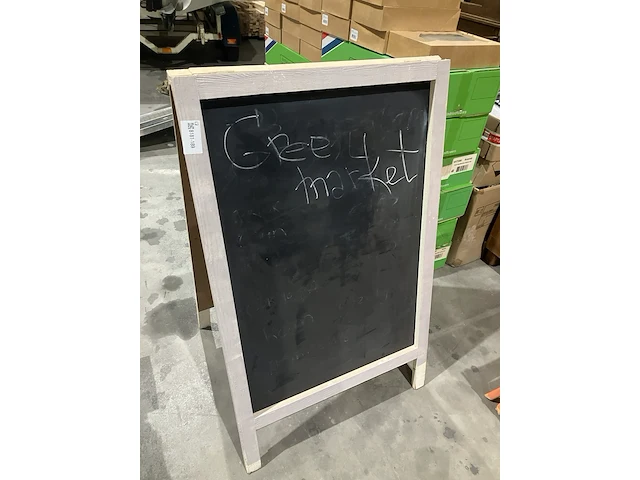 Stoepkrijtbord - afbeelding 1 van  2