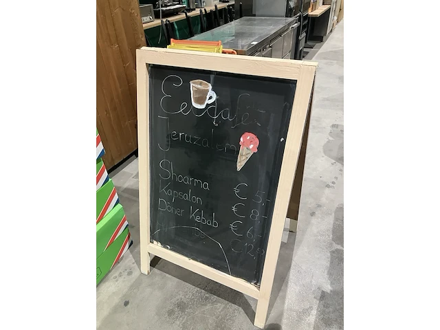 Stoepkrijtbord - afbeelding 2 van  2