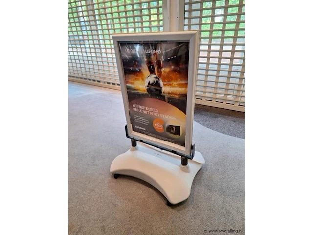 Stoep/reclamebord - 60x60x120cm - afbeelding 1 van  3