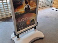Stoep/reclamebord - 60x60x120cm - afbeelding 2 van  3
