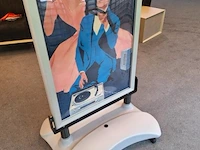 Stoep/reclamebord - 60x60x120cm - afbeelding 3 van  3