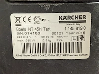 Stof-/waterzuiger - 45l - 230v, kärcher, nt45/1 tact, 2017 - afbeelding 8 van  9