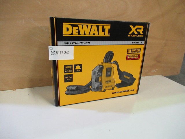 Stofafzuiging dewalt, dwh161n - afbeelding 3 van  3