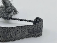 Stoffen armband christan dior - afbeelding 3 van  6