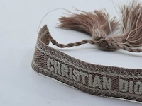 Stoffen armband christian dior - afbeelding 2 van  7