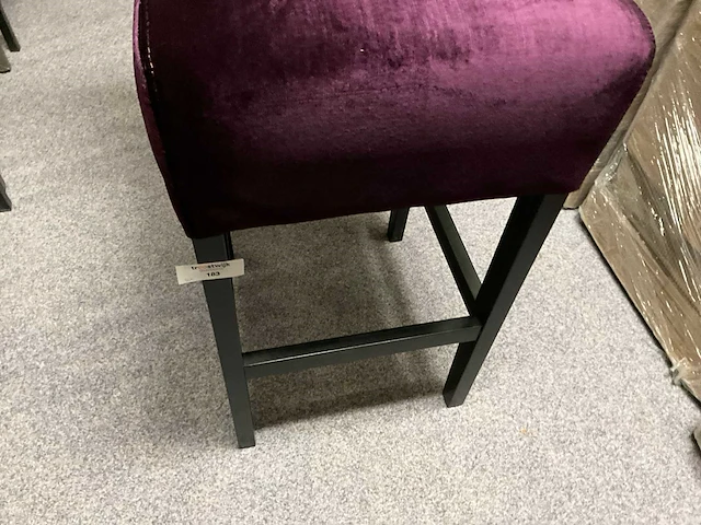 Stoffen barkstoel (2x) - afbeelding 4 van  4
