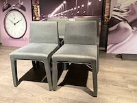 Stoffen eetkamerstoel (4x) - afbeelding 5 van  9