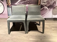 Stoffen eetkamerstoel (4x) - afbeelding 6 van  9