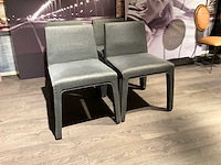 Stoffen eetkamerstoel (4x) - afbeelding 7 van  9