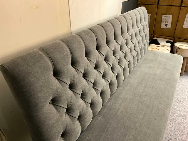 Stoffen eettafel bank - afbeelding 2 van  5