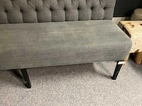 Stoffen eettafel bank - afbeelding 4 van  5